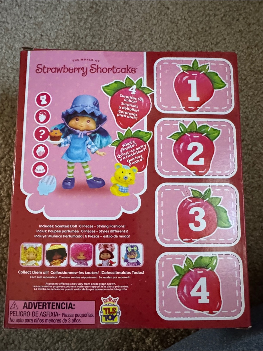 Strawberry Shortcake set of 4 dolls - Picture 7 of 9